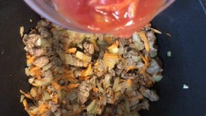 Тушеная гречка с куриной печенью. Вкуснее рецепт не придумаешь.