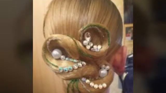 Причёски для бальных танцев для девочек
