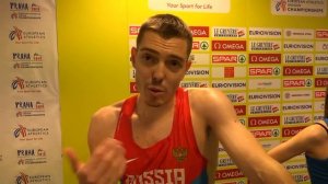 Валентин Смирнов - 1500м ФИНАЛ, Чемпионат Европы в помещении 2015