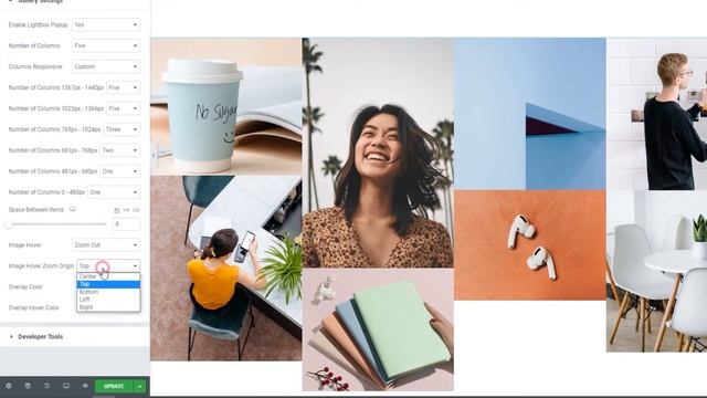 How to Create a Pinterest Image Gallery using Elementor Addons in WordPress