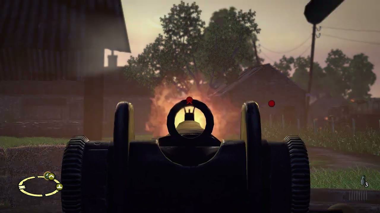 Brothers in Arms. Hells Highway 98 часть Уничтожить 88-мм орудие смотреть онлайн