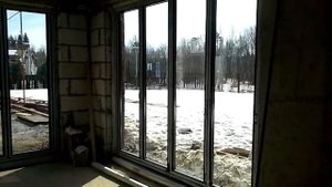 Алюминиевая дверь-гармошка часть 1