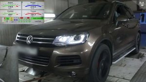 VW Touareg NF 3.6 FSI 2015 г.в., чип-тюнинг Stage1