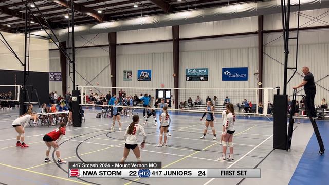 2024 NWA Storm 13-1 vs 417 Juniors 14-3 смотреть онлайн
