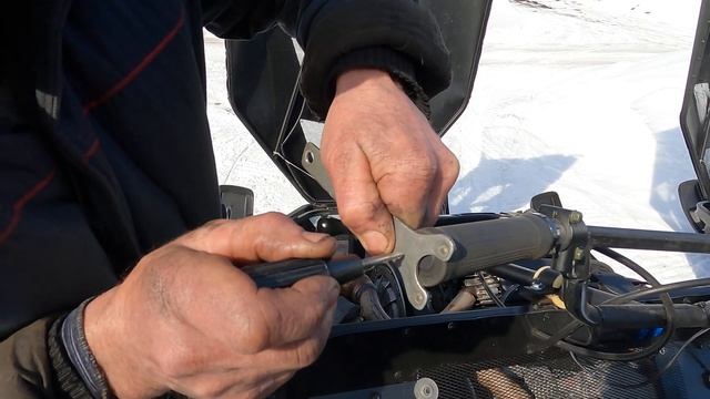 Снегоход СМ-001 Реверс. Небольшая поломка не 29 л. с. смотреть онлайн