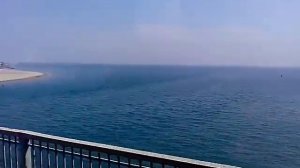 Проезжаем мост. Курорт Затока. Одесская область