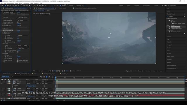 6 Adding Depth of Field using Z Depth Pass