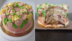 Торт с меренговой прослойкой