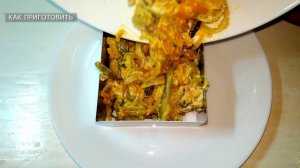 Как Приготовить Салат с яичными блинчиками
