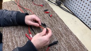 Крокодильчики, зажим Кельвина