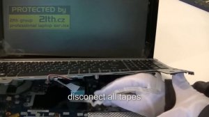 How to replace or remove keyboard, fan, hdd, dvdrw and other on Acer 5830tg Aspire TimeLine