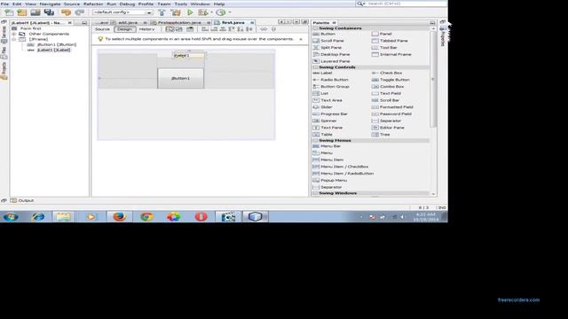Your First Application in Netbeans смотреть онлайн