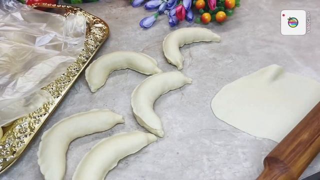 Рецепт, Печенья Бананы с Творогом.Вкусное Творожное Печенья.