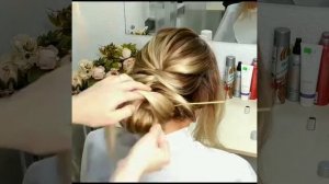 Простая причёска для любого случая. Красивая торжественная причёска на длинные волосы