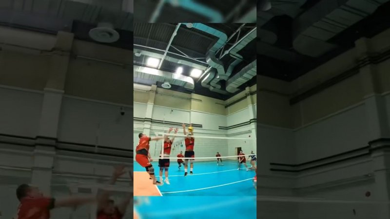 Надежная защита. Волейбол от первого лица. GoPro Volleyball #volleyball #волейбол #gopro