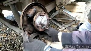 ЗАМЕНА ЗАДНИХ ТОРМОЗНЫХ КОЛОДОК, БАРАБАНОВ НА МИТСУБИСИ LANCER (ЛАНСЕР)