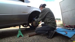 TOYOTA CAMRY SV 43 ЗАМЕНА ЗАДНИХ ПРУЖИН RS-R на TEIN, ремонт КАМЕРЫ ЗАДНЕГО ВИДА