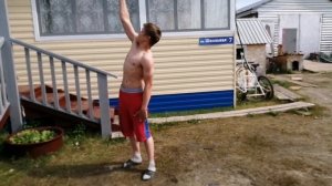 Упражнения на силу хвата с гиряй (16 кг)