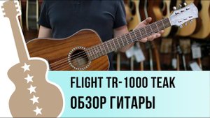 Flight TR-1000-TEAK обзор гитары