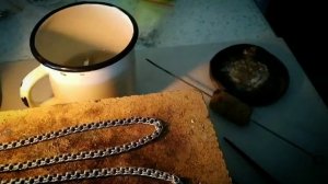 Подготовка к золочению. Снятие чернения с серебра. Как очистить серебро - этапы.