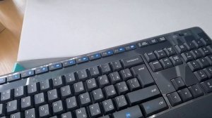 Logitech Wireless Combo MK345 распаковка и первое впечатление беспроводные радио клавиатура + мышь