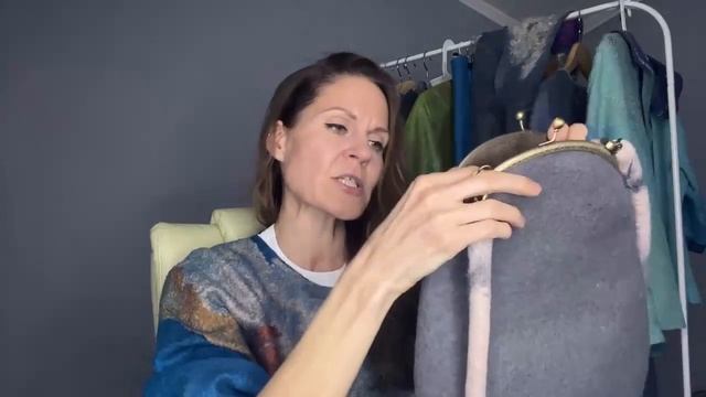 Как валять сумку - лайфхаки. Технология и секреты валяния. Часть 4 смотреть онлайн