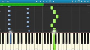 Demo - Солнышко (на пианино Synthesia)