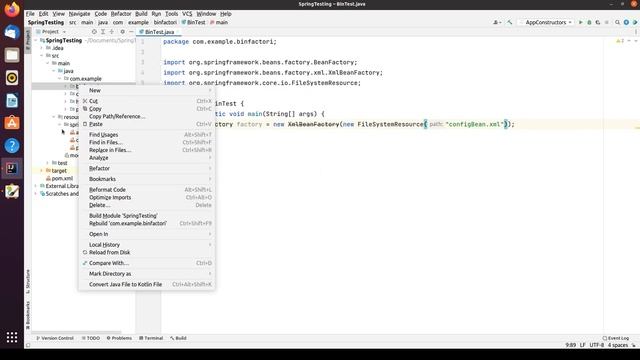Spring Framework Java - Bean Factory (Фабрика бинов и отличия от ApplicationContext) смотреть онлайн