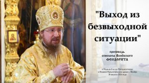 "Выйти из безвыходной ситуации" Епископ Венёвский Феодорит.