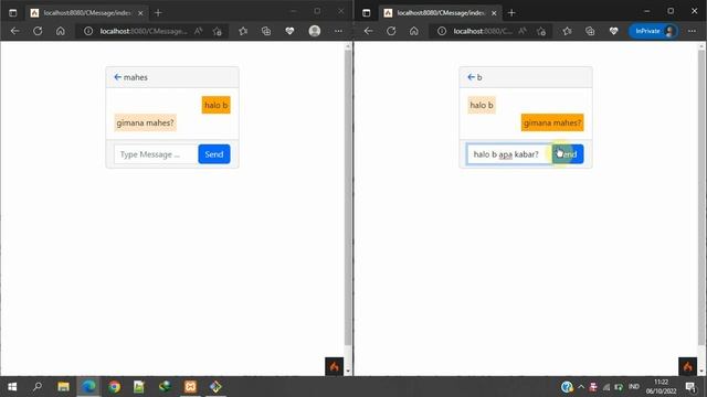Demo Web Chatting CI4 Websocket Pusher смотреть онлайн