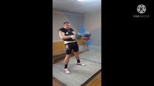 Интервальная тренировка гиревика с гирями 28 кг. от МСМК Республики Беларусь Дорошко Сергея!