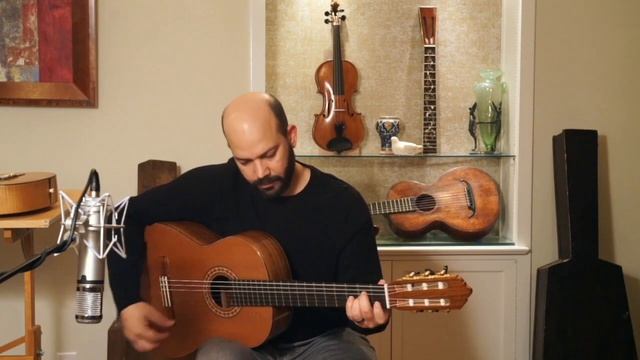 1995 Lester Devoe Flamenco Negra Guitar смотреть онлайн