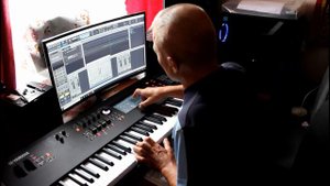 восьмой ролик синтезатора Yamaha modx 8