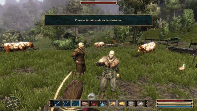 Gothic 3 - Nowa zmiana w obozie niewolników / Change of shift in the slave camp. смотреть онлайн