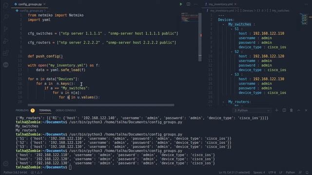 Pushing Configuration to groups | NetDevOps #4 смотреть онлайн