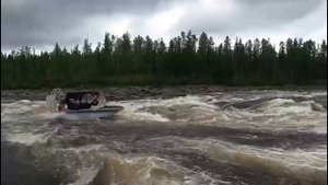 Преодоление порогов Тунгуски