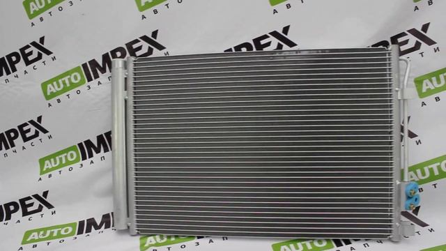 Kia Rio III 2011-2017 года. Радиатор кондиционера смотреть онлайн