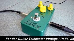 Joyo JF-01 Vintage Overdrive Guitar Effect Pedal with True Bypass.