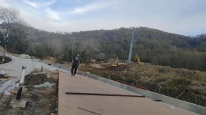 ЖК Флора набережная вдоль реки Кудепста г. Сочи