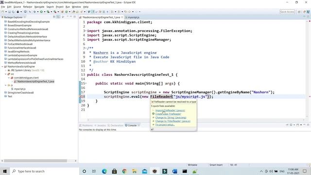 Java 8 Nashorn Tutorial | Nashorn JavaScript Engine in Java with Examples | Java Hindi Tutorial