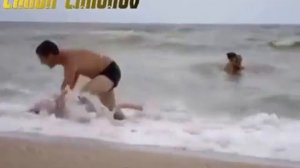 ПРИКОЛ НАШИ НА МОРЕ. РЖУ НЕ МОГУ!