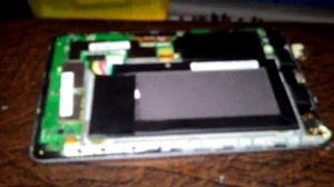 подготовка к замене стекла на планшете asus