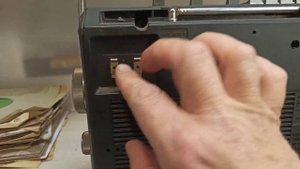 National Panasonic RX-5030 - магнитола "серебрянрго века", бумбокс, трофей с барахолки на Удельной.