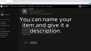 How to make Roblox avatar items (Tutorial)