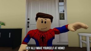 Roblox Song | Spider Man x Wednesday Movie ♪ Spider Man Across the Spider Verse