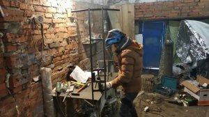 Самодельный электросамокат для зимы. Колеса от снегоуборщика.