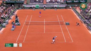 Roger Federer v Alejandro Falla Highlights - Men's First Round 2015 - Roland-Garros