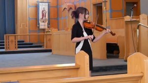 Minuet, J.S. Bach (violin and piano)