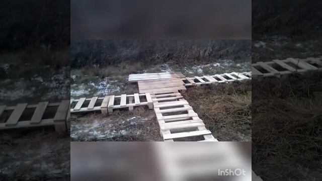 тротуар из небольших поддонов 60*80см и автоскамейка смотреть онлайн