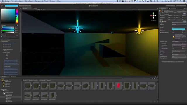 "Untitled VR" progress video #2 Mobile VR Jam 2015 WIP смотреть онлайн